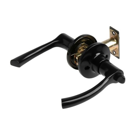 Stiling (fashion 3186), interior, latch, 3 keys, glossy color black-2