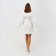 Women's dress Minaku: Enjoy Milk color, rr 46-48