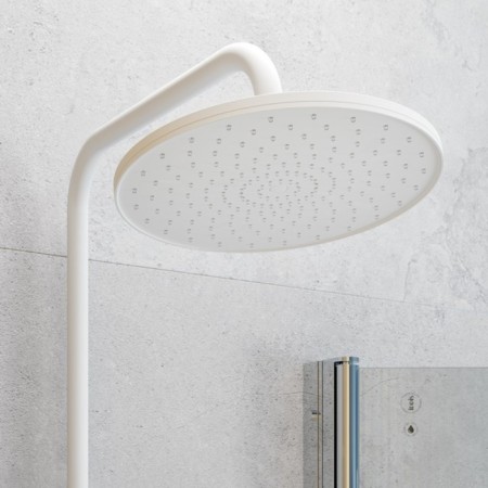Shower system IDDIS Shelfy Shewtbti06, tropical shower, shower, white-4