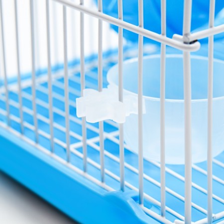 A cell for rodents equipped RT-2Q, 22 x 16 x 20 cm, blue (packing 30 pcs)-4