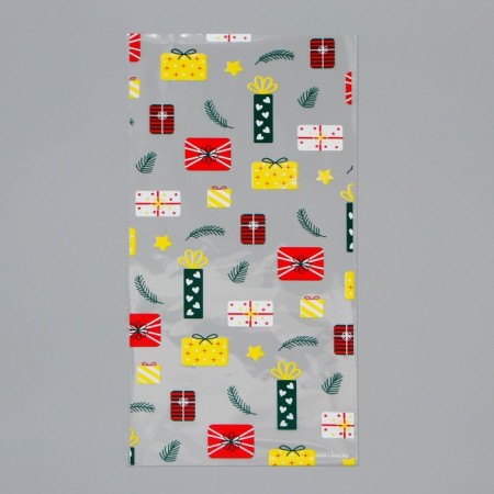 BOPP “Gifts” BOPP, 13 x 27 cm, New Year-2