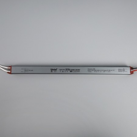 Ultraton power supply for LED tapes and Uniel modules, 36 W, 24 V, IP67-1