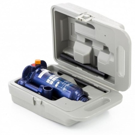 The jack hydraulic bottle stels 51173, rise 188–363 mm, in the case, 3 tons-2