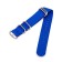 Solomon watch strap, 24 mm, l-27 cm, blue