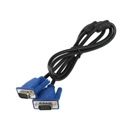 Video cable Luazon, VGA (M) - VGA (M), 1 m, black-4