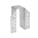 The beam support, open, 140x76x50x2 mm, GOT in the package 16 pcs.