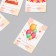 Cardboard "Happy Birthday" set 10 pcs (5 types) 4x6 cm