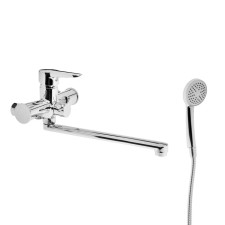 ACCOONA A71111 bath mixer, single -leaf, silumin, chrome