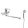 ACCOONA A71111 bath mixer, single -leaf, silumin, chrome