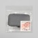 The manicure set "Christian", 8 items, in case, black/gray color