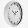 Wall clock, series: kitchen, "pizza", smooth move, d-30.5 cm