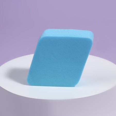 Makeup sponge "Rombs", set - 4 pcs, 6.5 × 5 cm, multi -colored-2