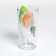 Set for Rosalia juice, art painting, 6 glasses, 1250/200 ml, mix