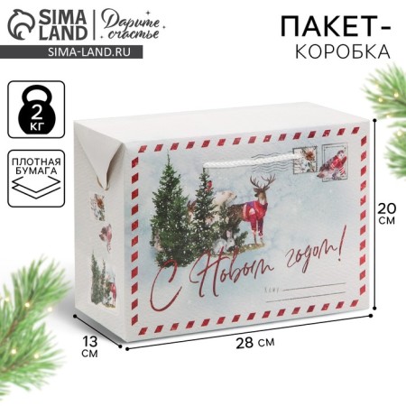 Package-Korok “New Year's time”, 28 x 20 x 13 cm, New Year