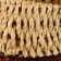 Kurochka basket, 25 x 13 x 17 cm, fern, palm sheet