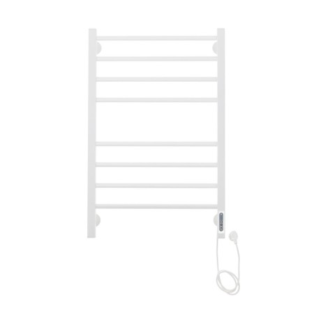 Domoterm electric heated towel rail "Cuba" P8, 500x800 mm, right, white matte-1