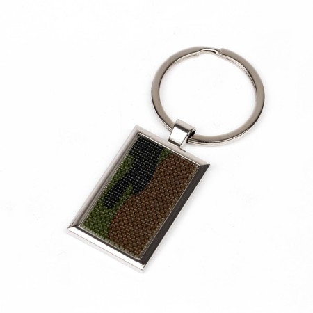Gift set 5 in 1 "khaki": a flask 270 ml, a pen, keychain, 2 piles-4