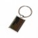 Gift set 5 in 1 "khaki": a flask 270 ml, a pen, keychain, 2 piles