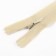 Lightning secret, No. 3, non -proceeding, castle machine, 18 cm, beige color