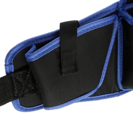 Tundra tool bag on the belt, 3 loops, a pocket for equipment, a drill holder-8