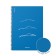 A4 notebook 80 sheets, a cage on a spiral, erichkrause, "mirage" plastic cover blue