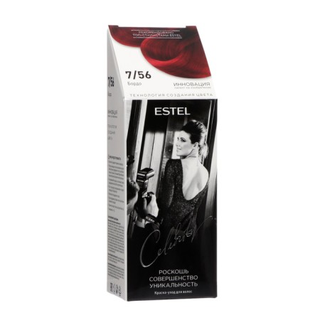 Claus for hair Estel Celebrity tone 7/56 Bordeaux-1