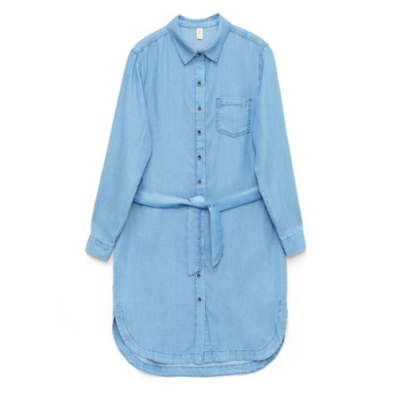 Women's dress, size XS, color Bleach Blue-3