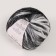 Rindrops yarn 18% wool, 35% polyamide, 47% acrylic 115m/50g (2913 black and white)