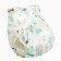 A set of reusable diapers "Leaves", 3-8 kg, white, brown color, 2 pcs., Baby me
