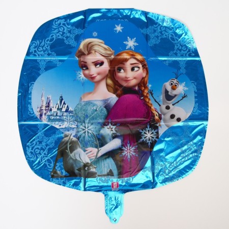 Airy ball "Elsa and Anna", 16 inch, foil, cold heart-3