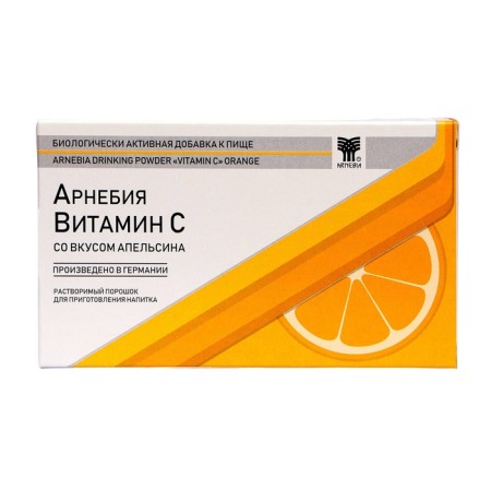 Vitamin C "Arnebia", with an orange taste, 10 Sasha 5 g-1