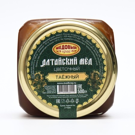 Honey Altai Taga, Natural Flower, 500 g-6