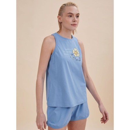 Female set, size l, blue color-1