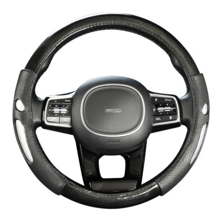 SkyWay braid, Glamor-8 m, black and silver eco-leather-9