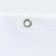 Bathroom curtains, 180 × 180 cm, 12 rings, PEVA, white color