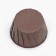 Muffin baking uniform, brown, 3.8 x 3 cm
