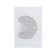 Dangle holder D-25mm open chrome R-11D