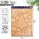 Stick for windows "Christmas tree", reusable, reusable, 33 x 50 cm, New Year
