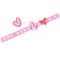 Silicone Bracelet with interchangeable jibitsami, 3 jibits included, cats aristocrats