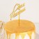 Topper for the cake "Happy Birthday", 15 × 13.5 cm
