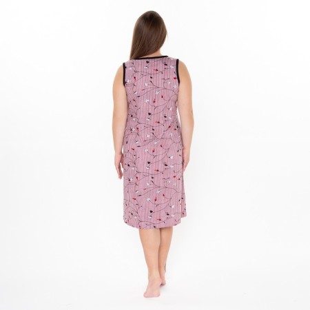 Sarafan female, pink, size 48-3