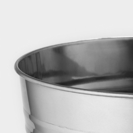 Vazon without pens, 7 l, h = 29 cm, stainless steel, GOST-2
