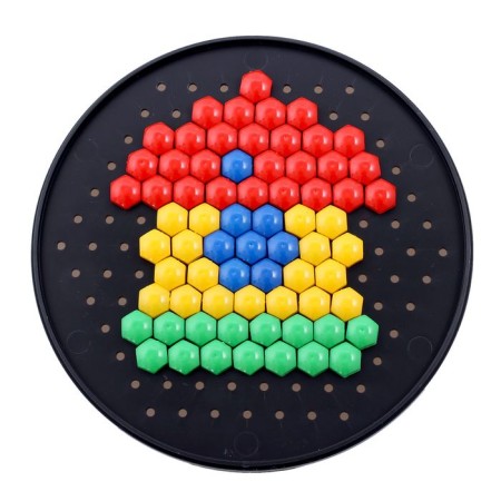 Mosaic round, 160 elements-1