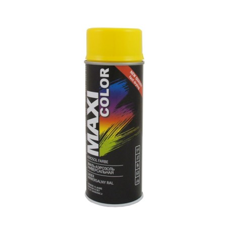 Emal-Aerozol Maxi Color Ral1021, yellow, 400 ml