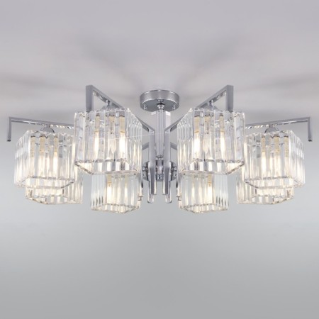 Smart ceiling lamp April, 60W, E14, 85x85x30 cm