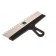 Spatula SIBRTTS 85477, tooth 8x8 mm, stainless steel, plastic handle, 350 mm