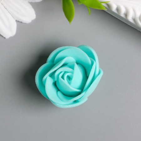Decor for creativity "Mint Rose" d = 3.5 cm