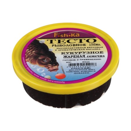 The dough is finished corn fish.ka, fried seed, 150 ml-1