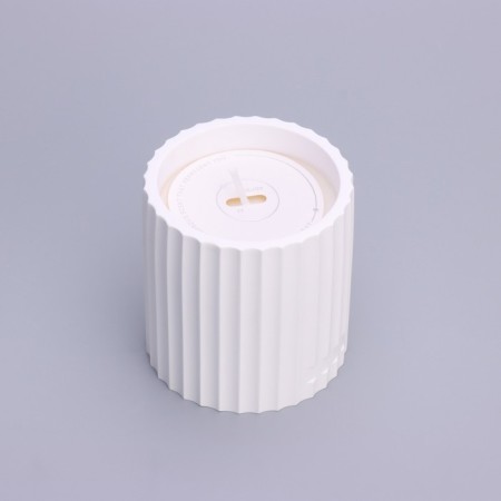Candle in concrete Aromatic "Moliere", Chinese tea, 13x7 cm, soy wax, 160 g-6