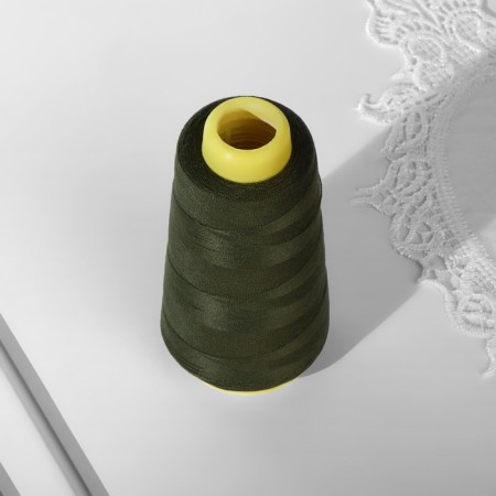 Threads 20/2, 3000 yard, khaki color-2